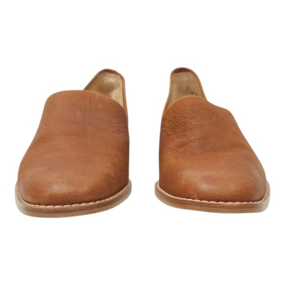 Clarks Pure Easy Leather Loafer Womens Size 6M Slip On Comfort Shoes Tan - Picture 3 of 16